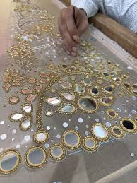 Custom embroidery work – textile manufacturer Surat